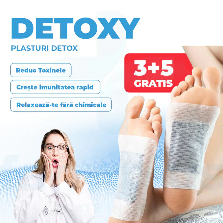 Plasturi Kinoki Detox 30+50 GRATIS!