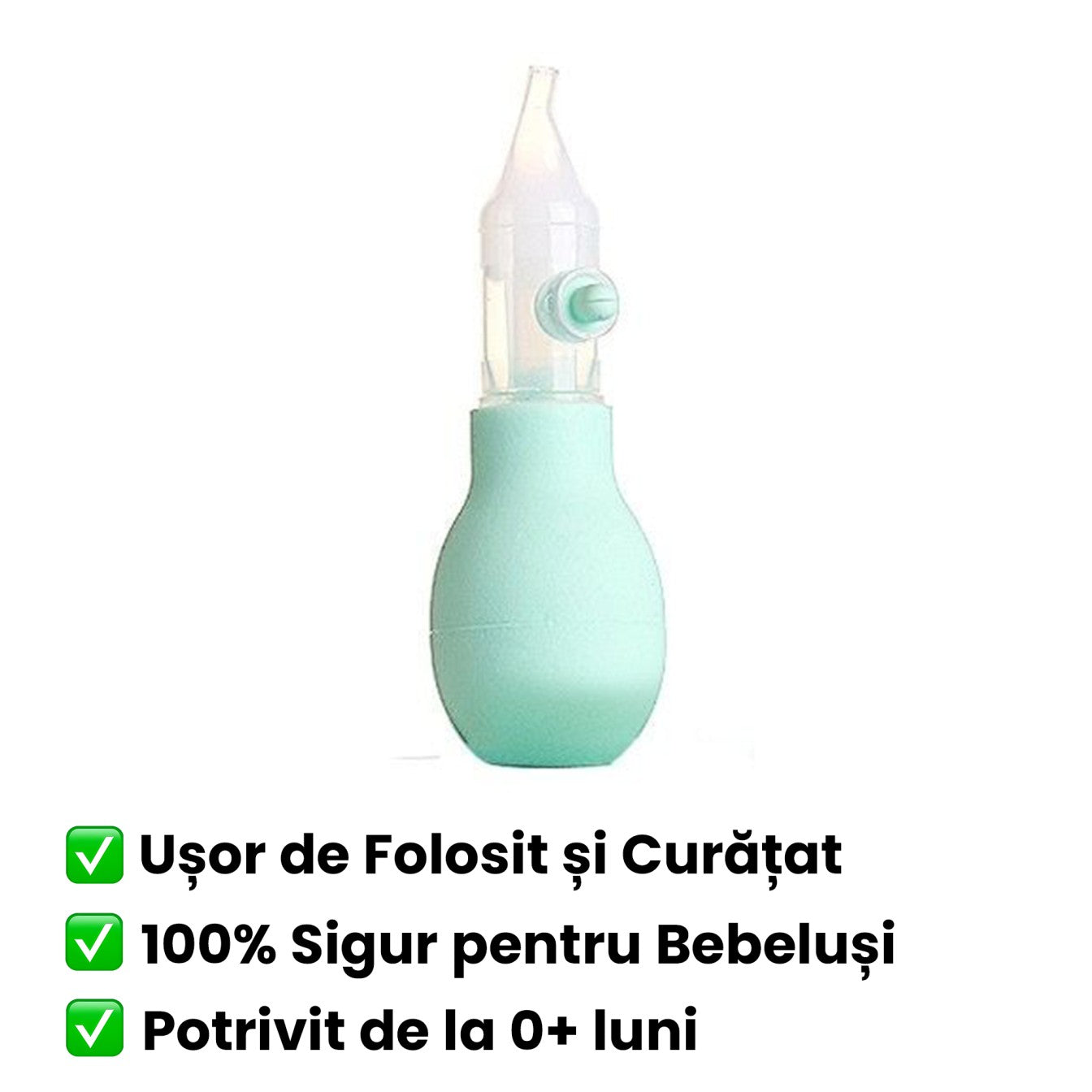 Set Aspirator Nazal pentru Copii 1+1 GRATIS!