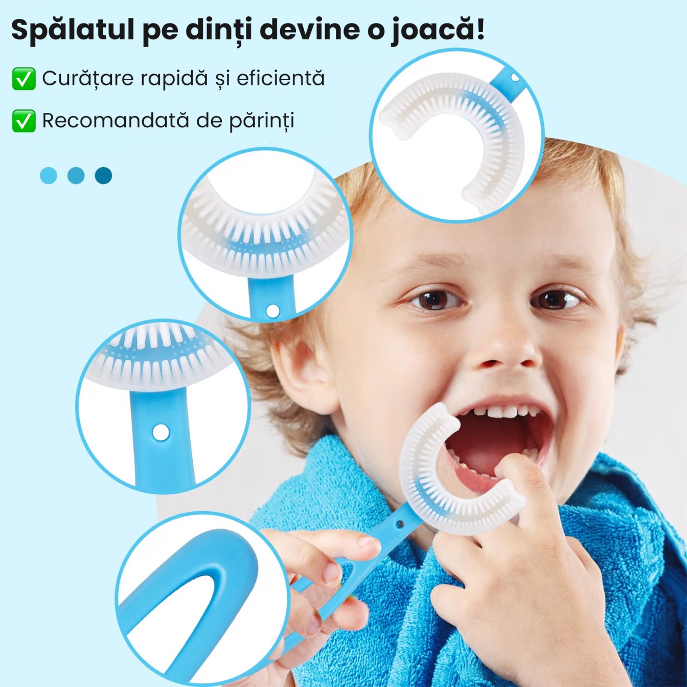 Periuță de Dinți pentru Copii 1+1 GRATIS!