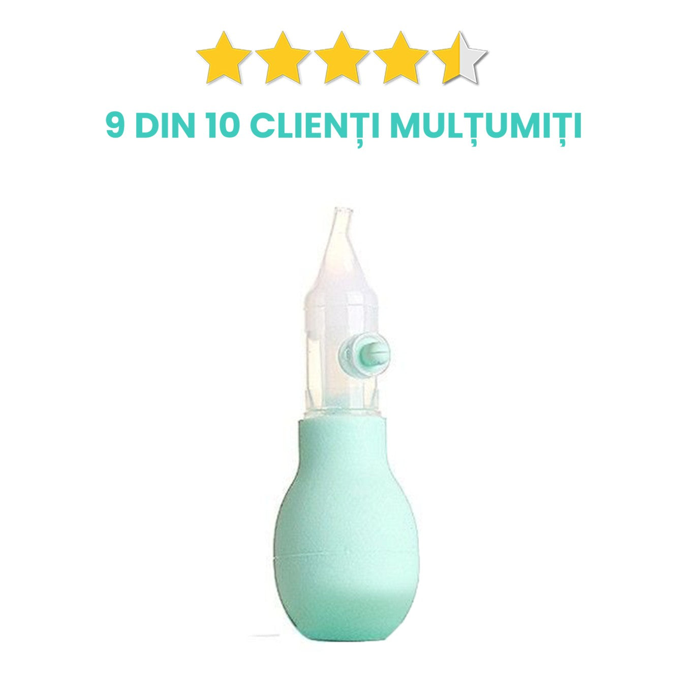 Set Aspirator Nazal pentru Copii 1+1 GRATIS!